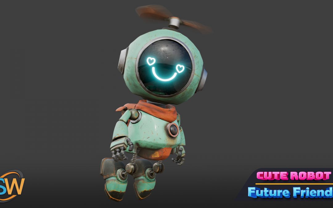 Cute Robot 04 – Future Friends